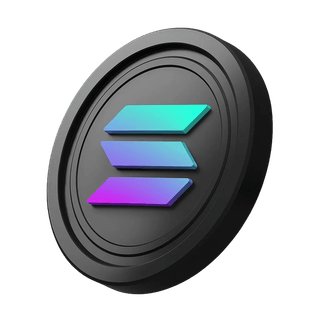 Hero banner bölümünün yanında sergilenen Solana (SOL) coin